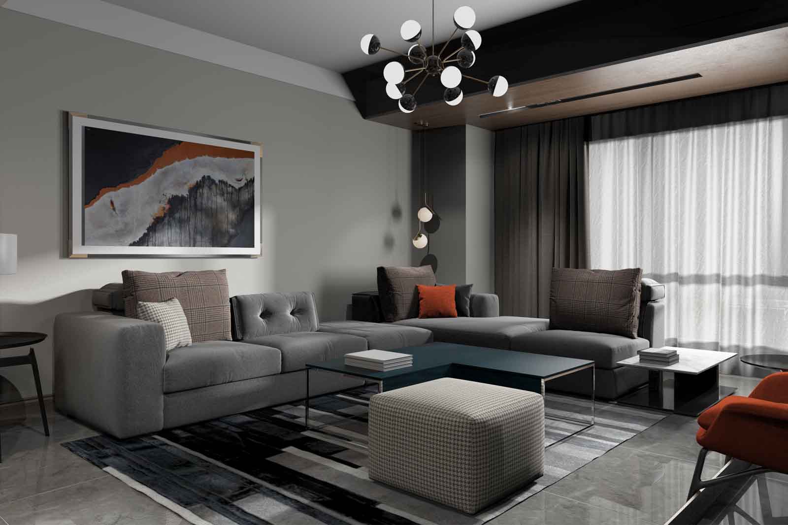 客厅五金家具-4步选出好的布艺沙发